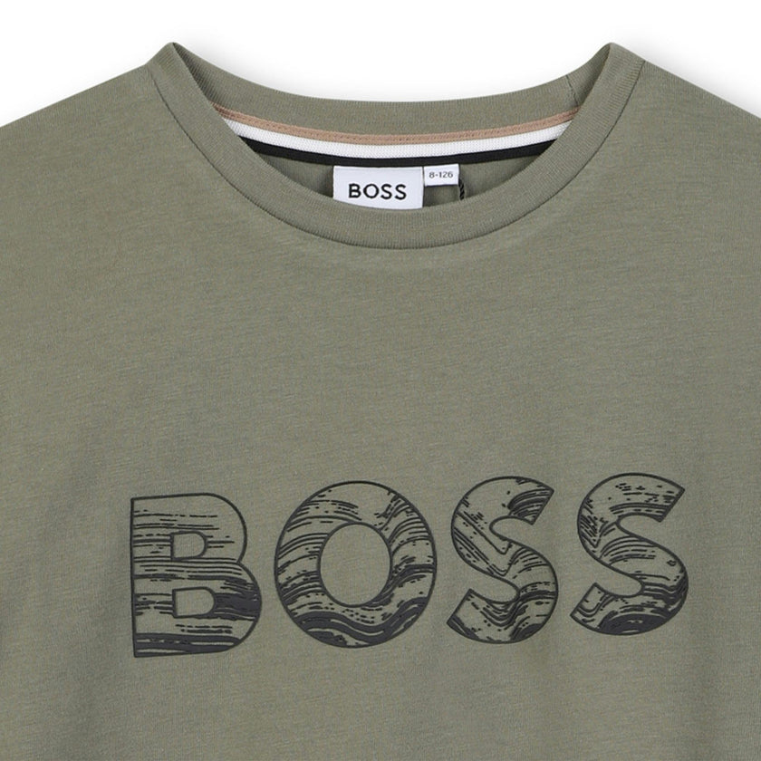 Olive Green Short Sleeves T-Shirt