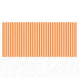 Orange Striped Tablecloth