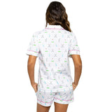 Women's Golf Short PJ Set