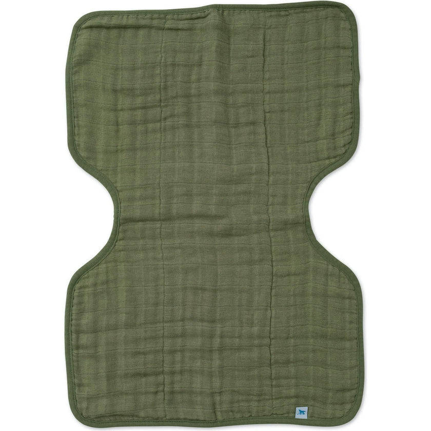 Cotton Muslin Burp Cloth - Fern