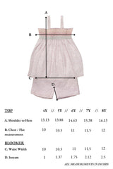 Rosie Girls Set in Scattered Blooms