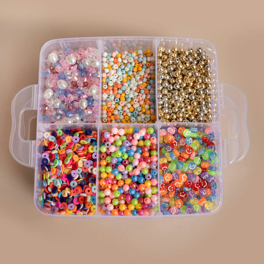 DIY Jewelry Letter Bead Party Kit