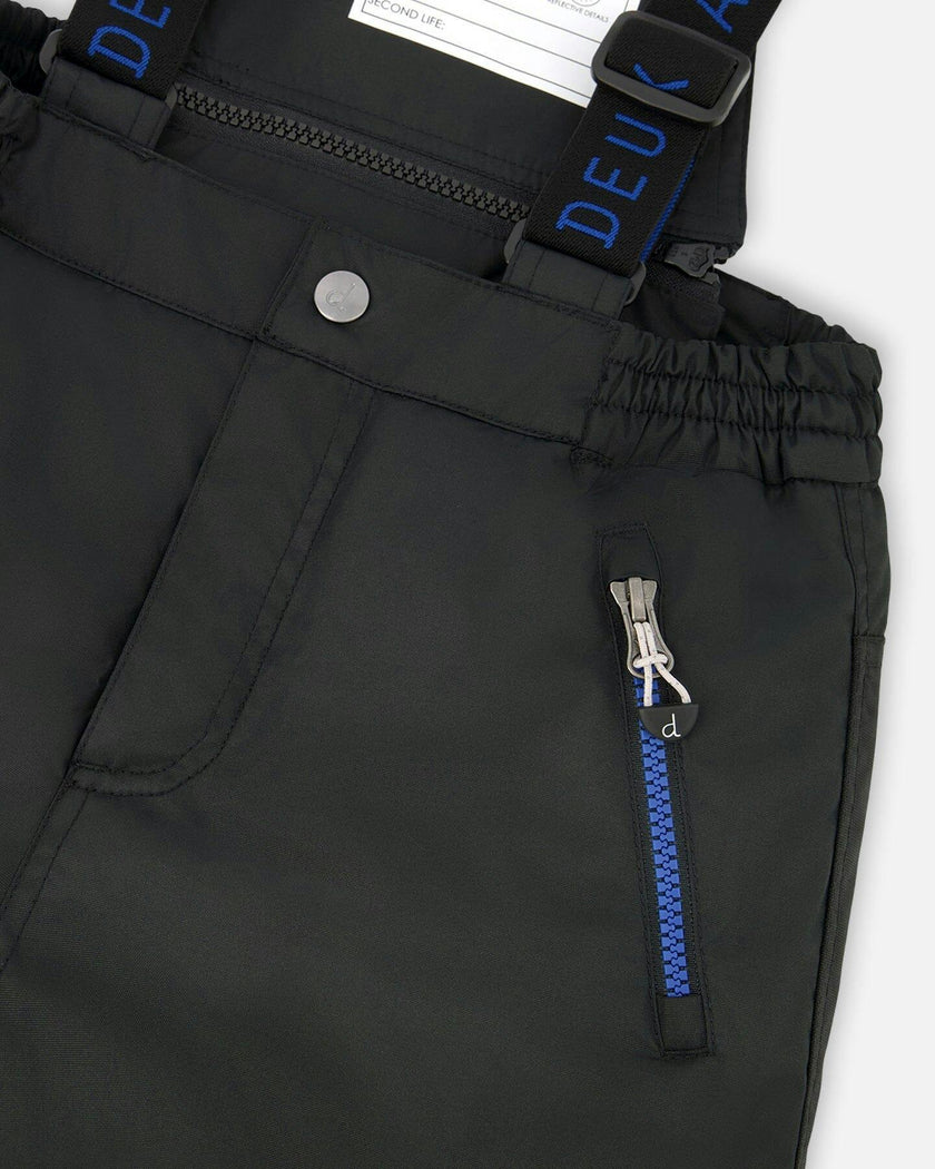 Two-Piece Play Snowsuit with Contrast Jacket