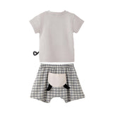 Grey Dog Short Set