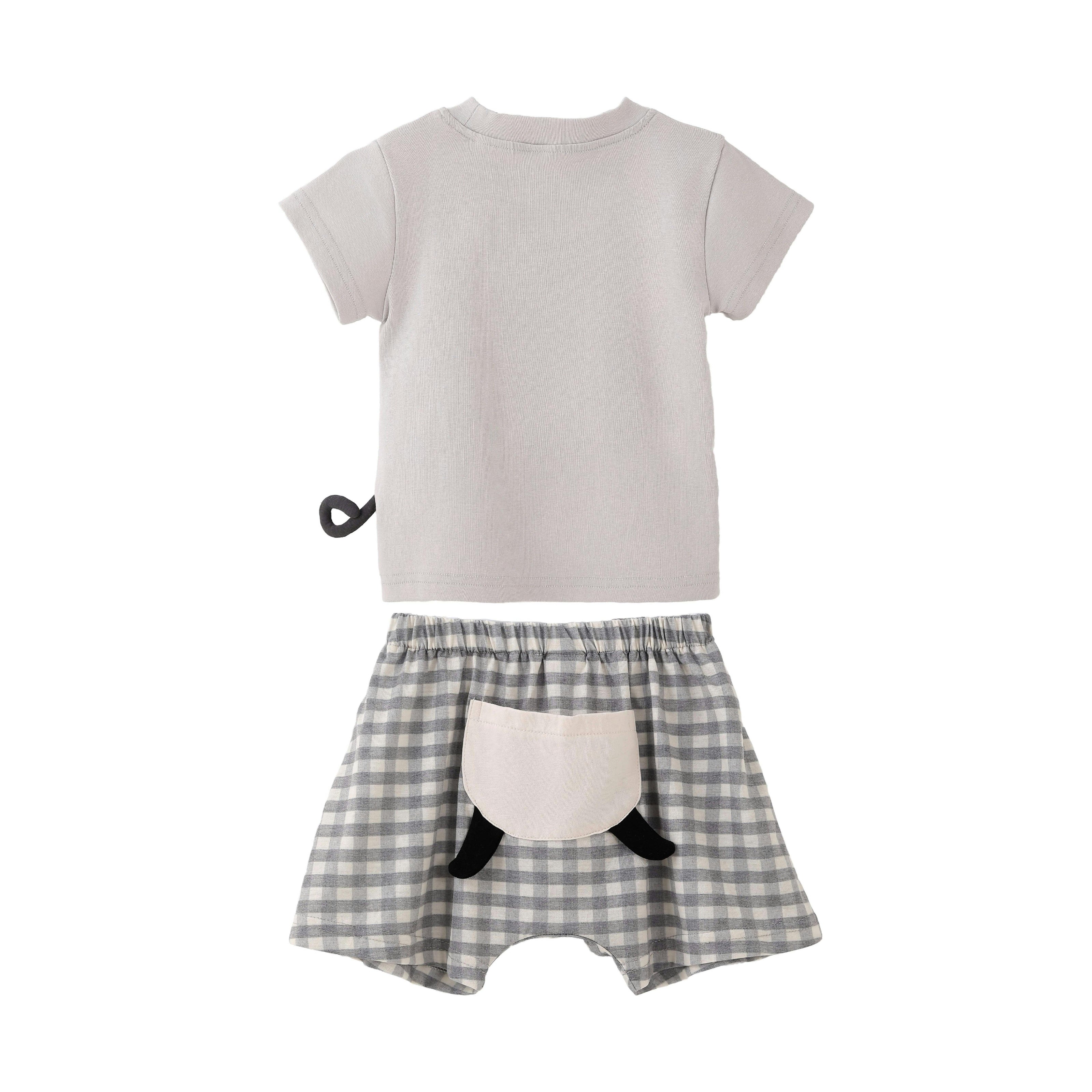 Grey Dog Short Set