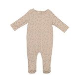 Printed Leaf Footie