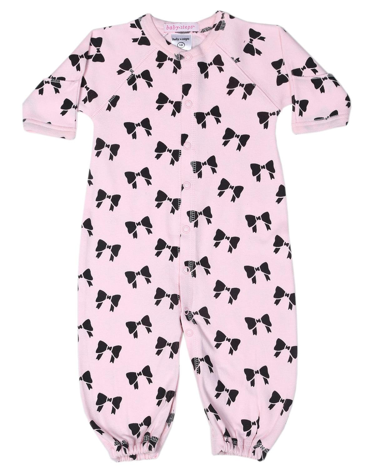 Baby Converter Gown - Bows