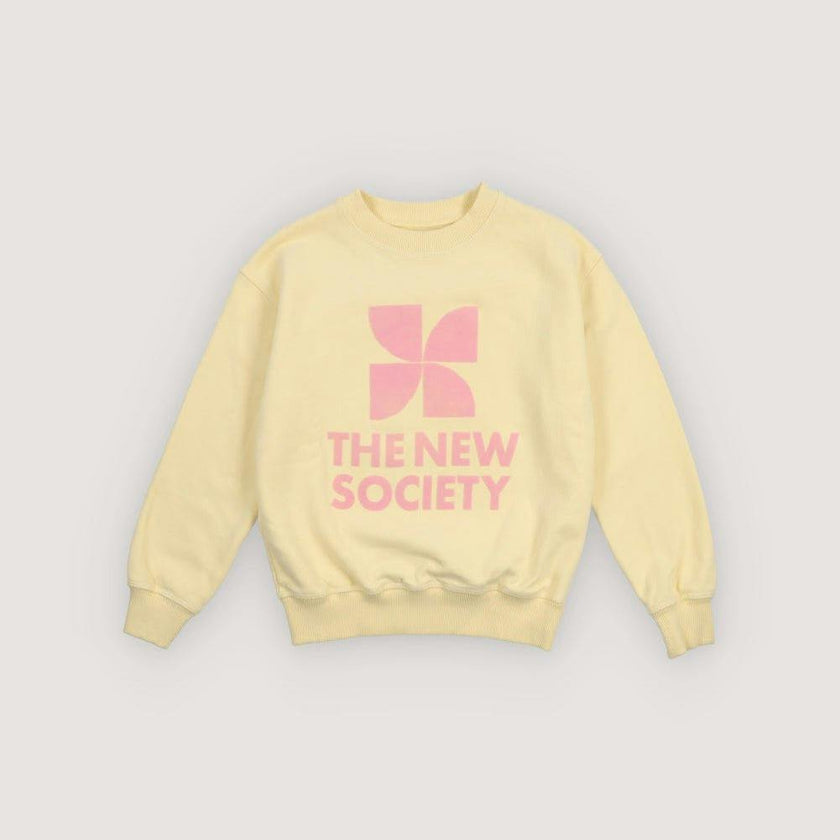 TNS Logo Sweatshirt Soft Lemon