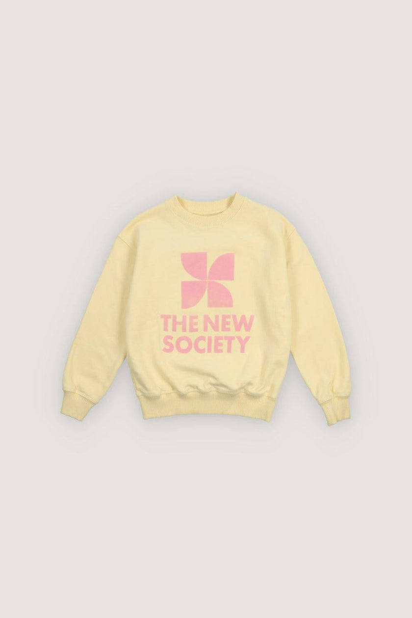 TNS Logo Sweatshirt Soft Lemon