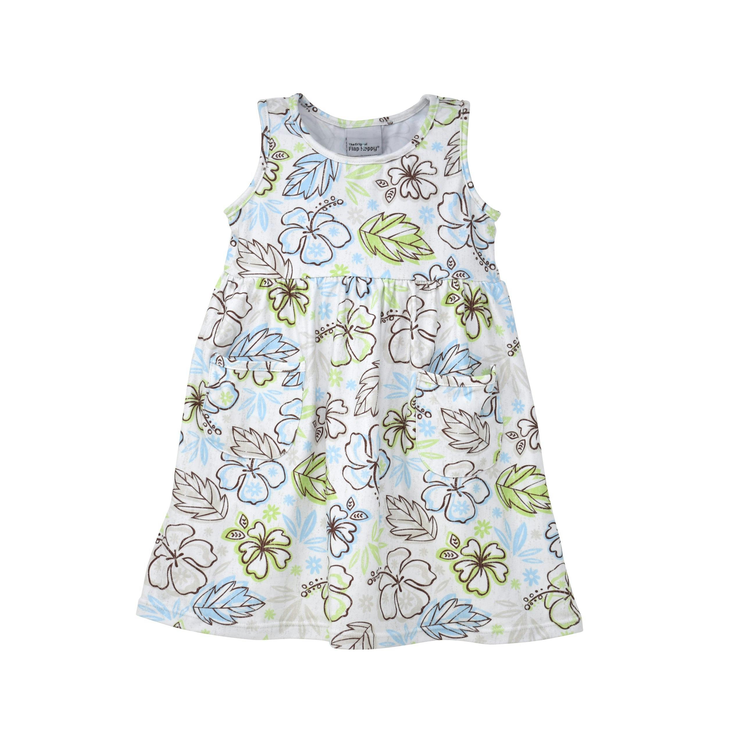 UPF 50+ Dahlia Sleeveless Tee Dress w/ Pockets
