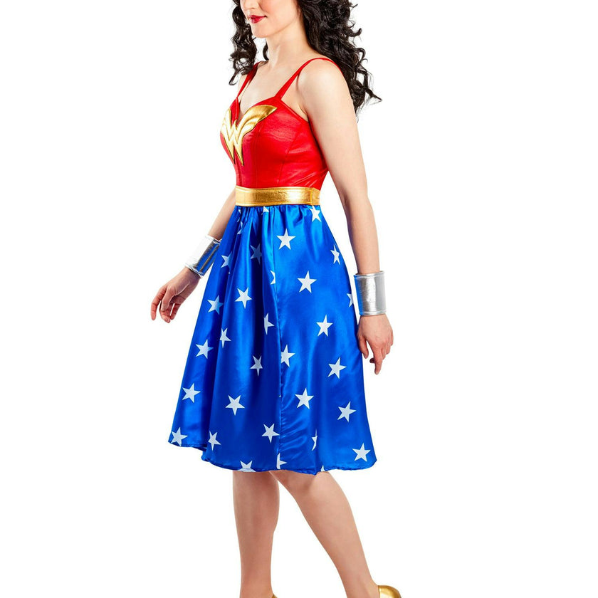Wonder Woman Vintage Style Dress - Adult Costume