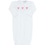 Heart Smocked Gown
