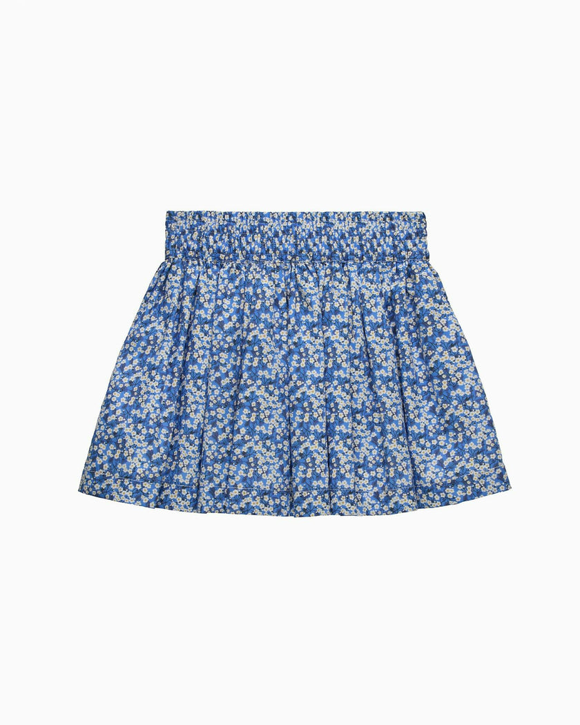 Bow Skirt in Blue Mitsi Valeria
