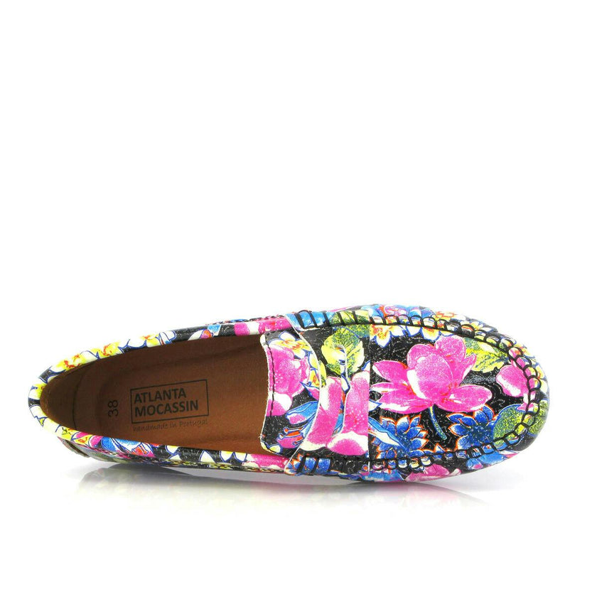032 Walkers - multicolored flowers