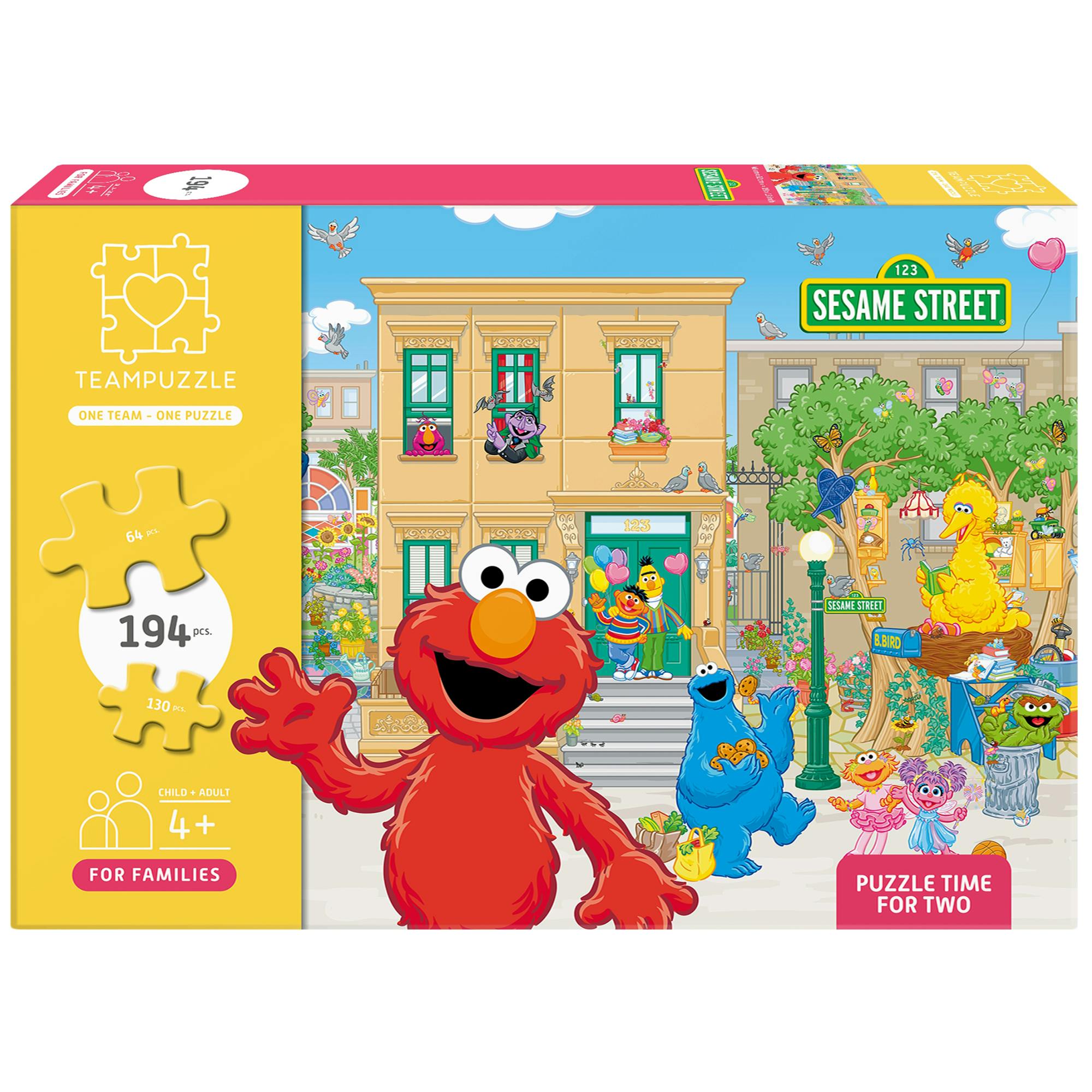 TeamPuzzle: Sesame Street - 194pc