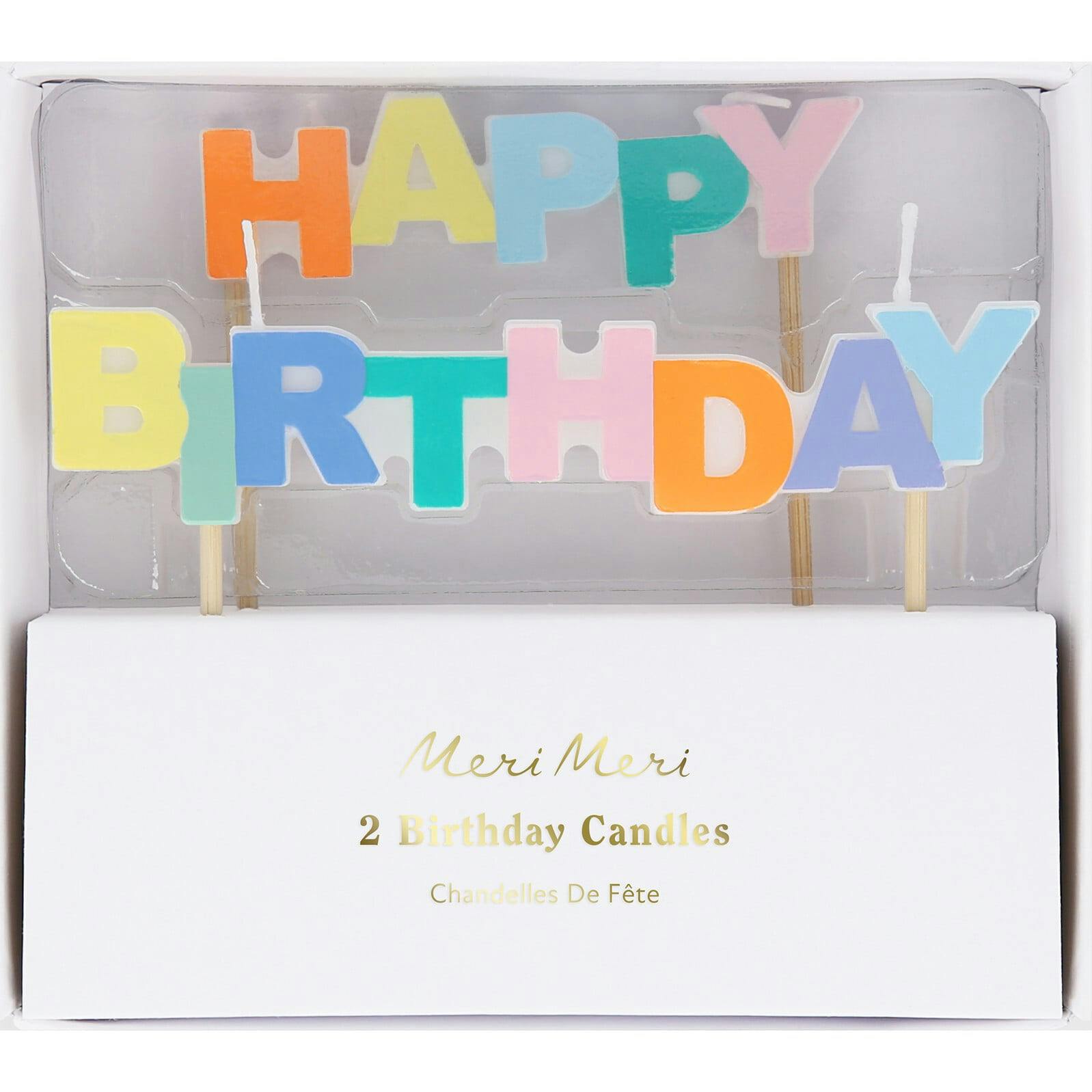 Happy Birthday Candles