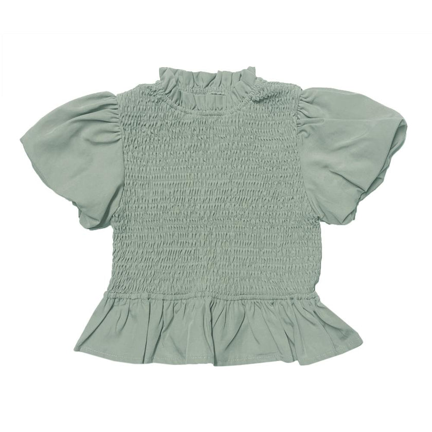 Sorien Top | Frosted Green