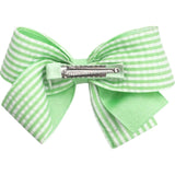 Golf Ball Seersucker Hair Bow