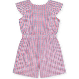 Plaid Seersucker Romper