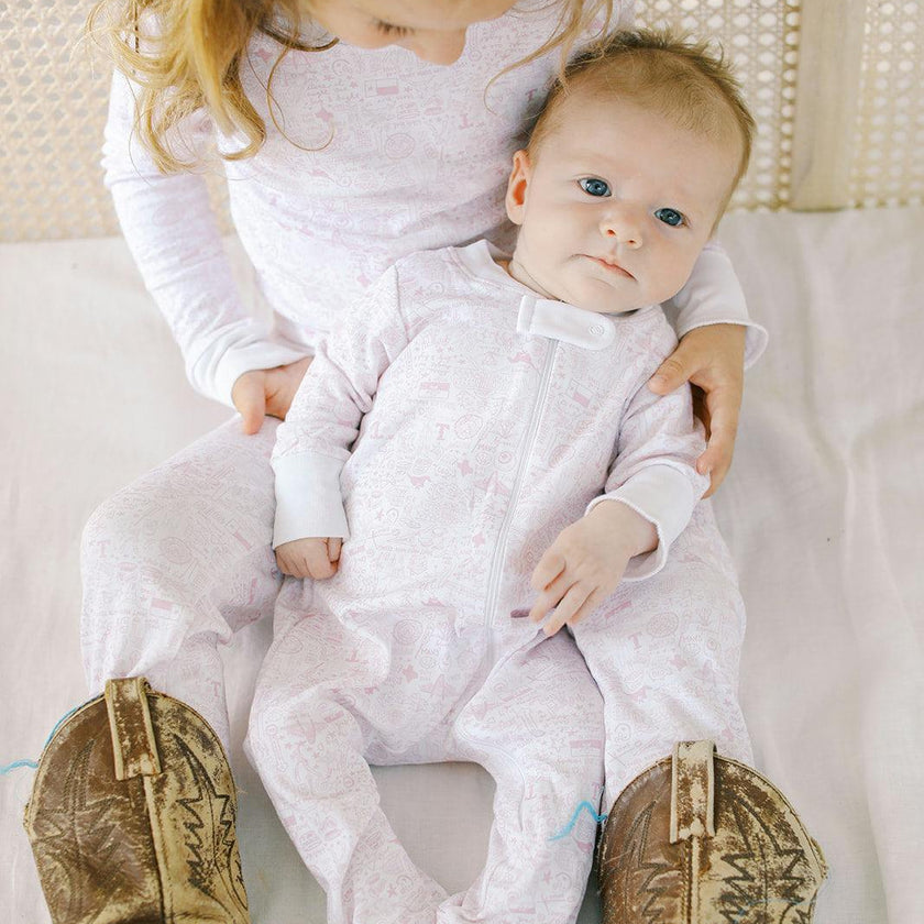 Houston Zip Baby Onesie