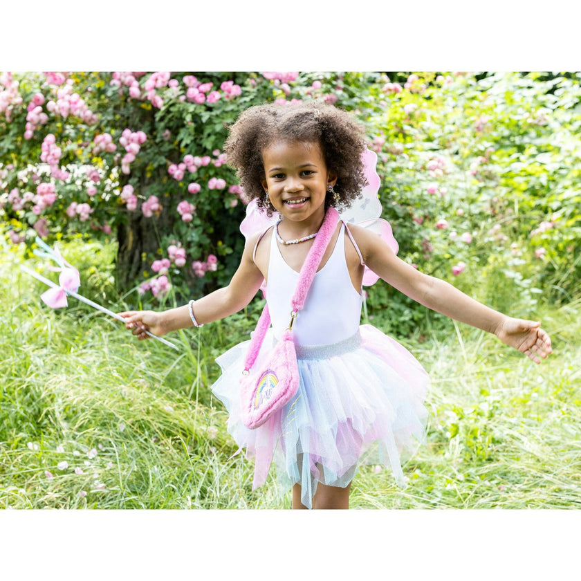 Think Mint Pink Skirt, Wings & Wand