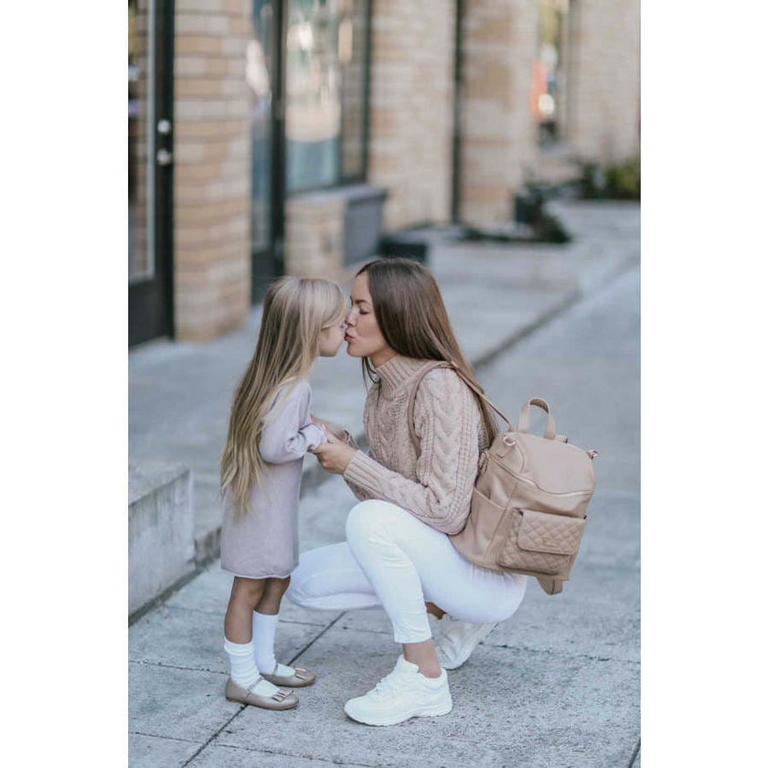 Petit Monaco Diaper Bag | Latte