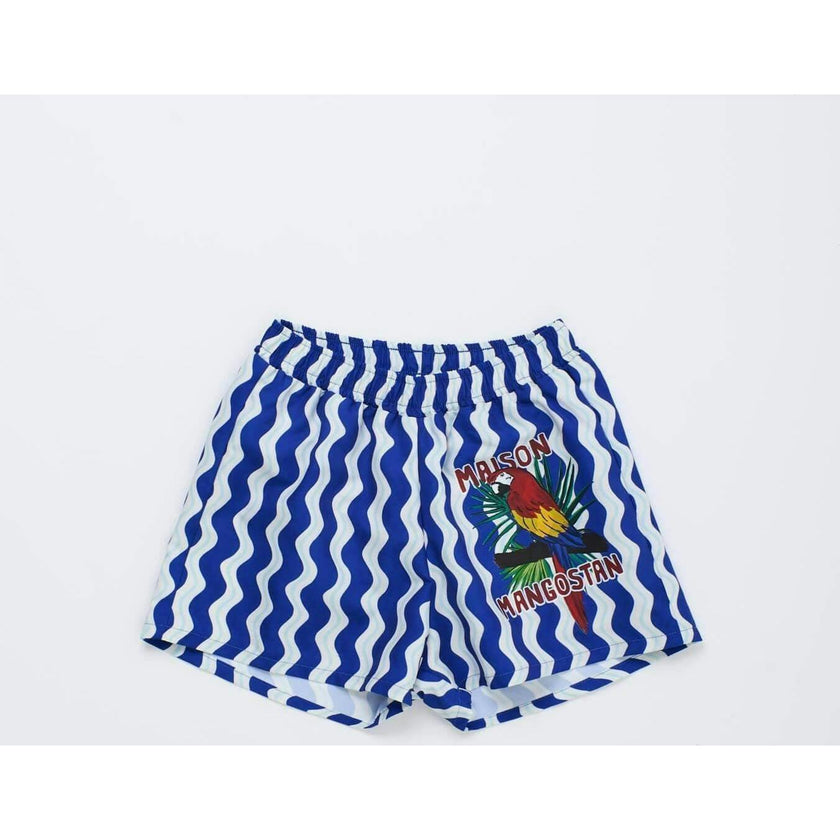 LOROS WAVY SWIMSHORTS BLUE