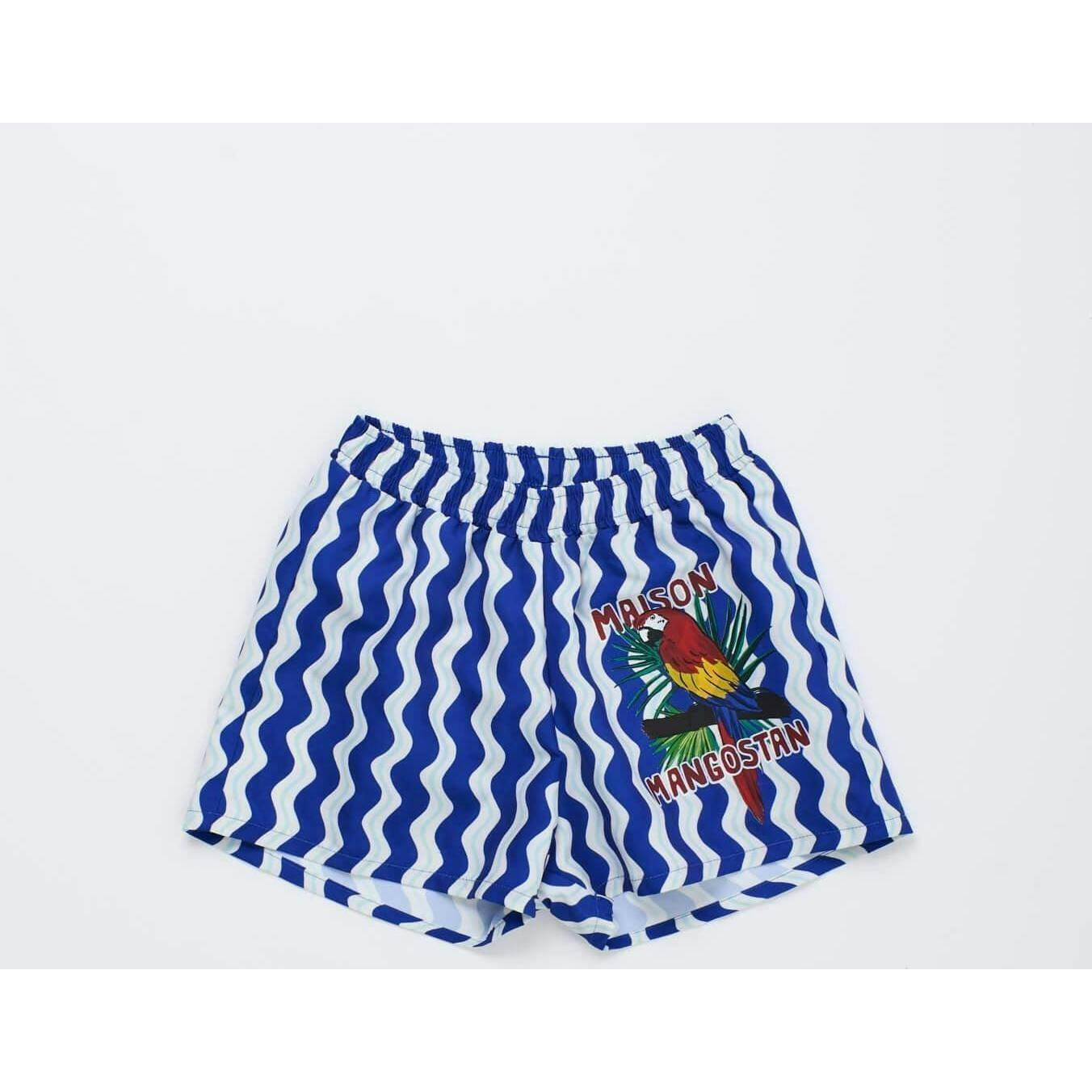 LOROS WAVY SWIMSHORTS BLUE