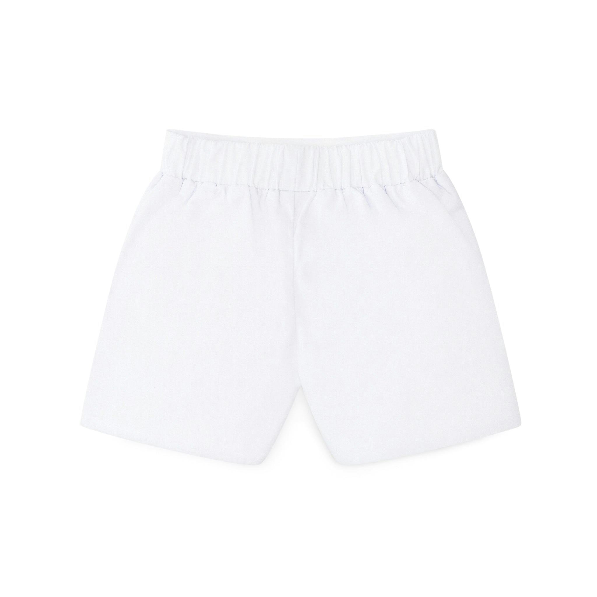 Robert Shorts in Classic White