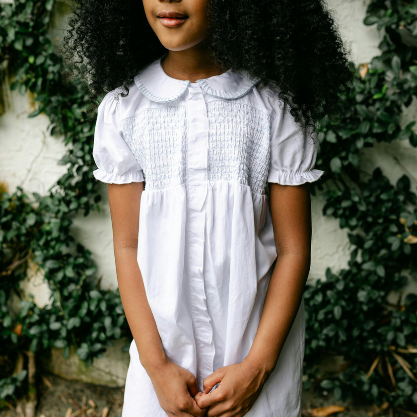 Evelyn Dress - White