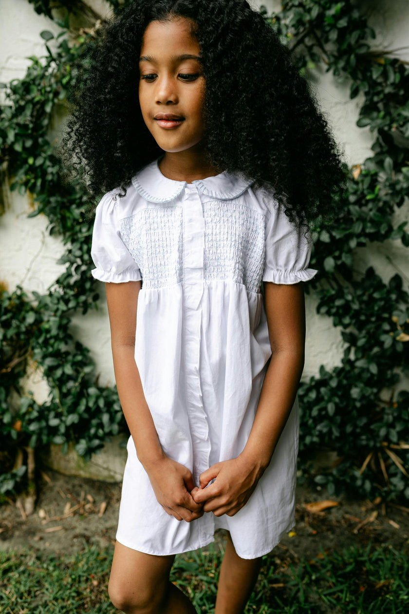 Evelyn Dress - White