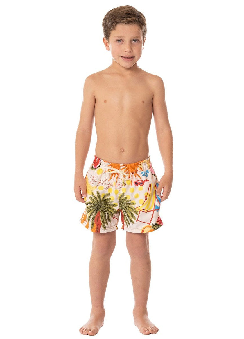 Maaji Beach Static Little Sailor Boys Trunks