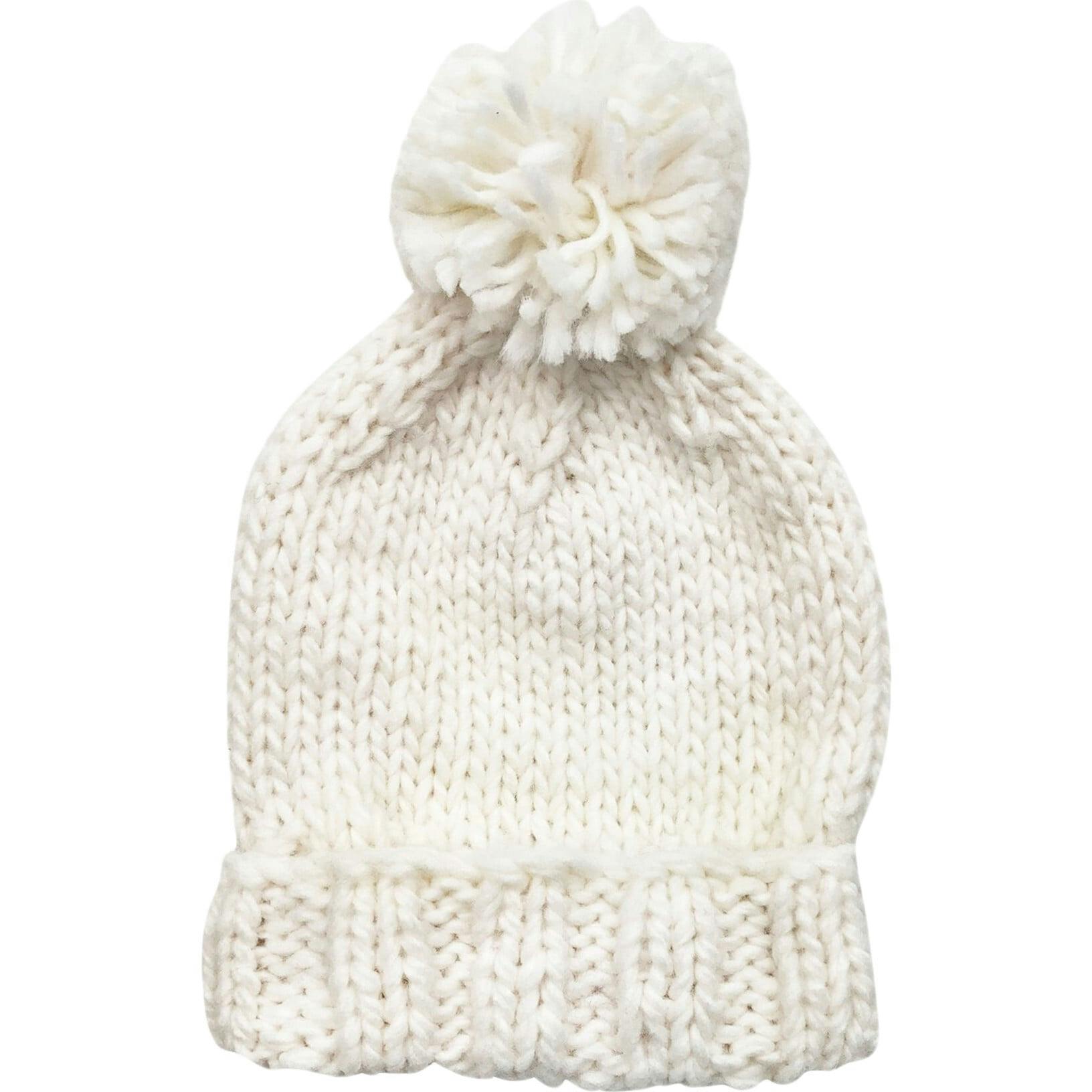 Classic Pom Hat, Cream