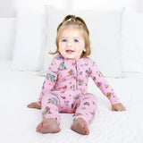 Mermaid Lagoon Bamboo Convertible Footie