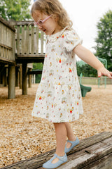 Lily Dress - Schoolyard Print