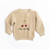 Très Sparkly Sweater in Ecru