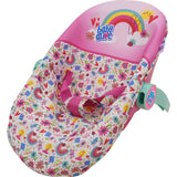 Baby Alive Deluxe Doll Car Seat - Pink & Rainbow