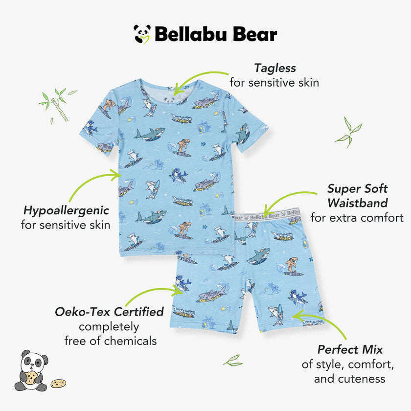 School Kids Pajama Short Set