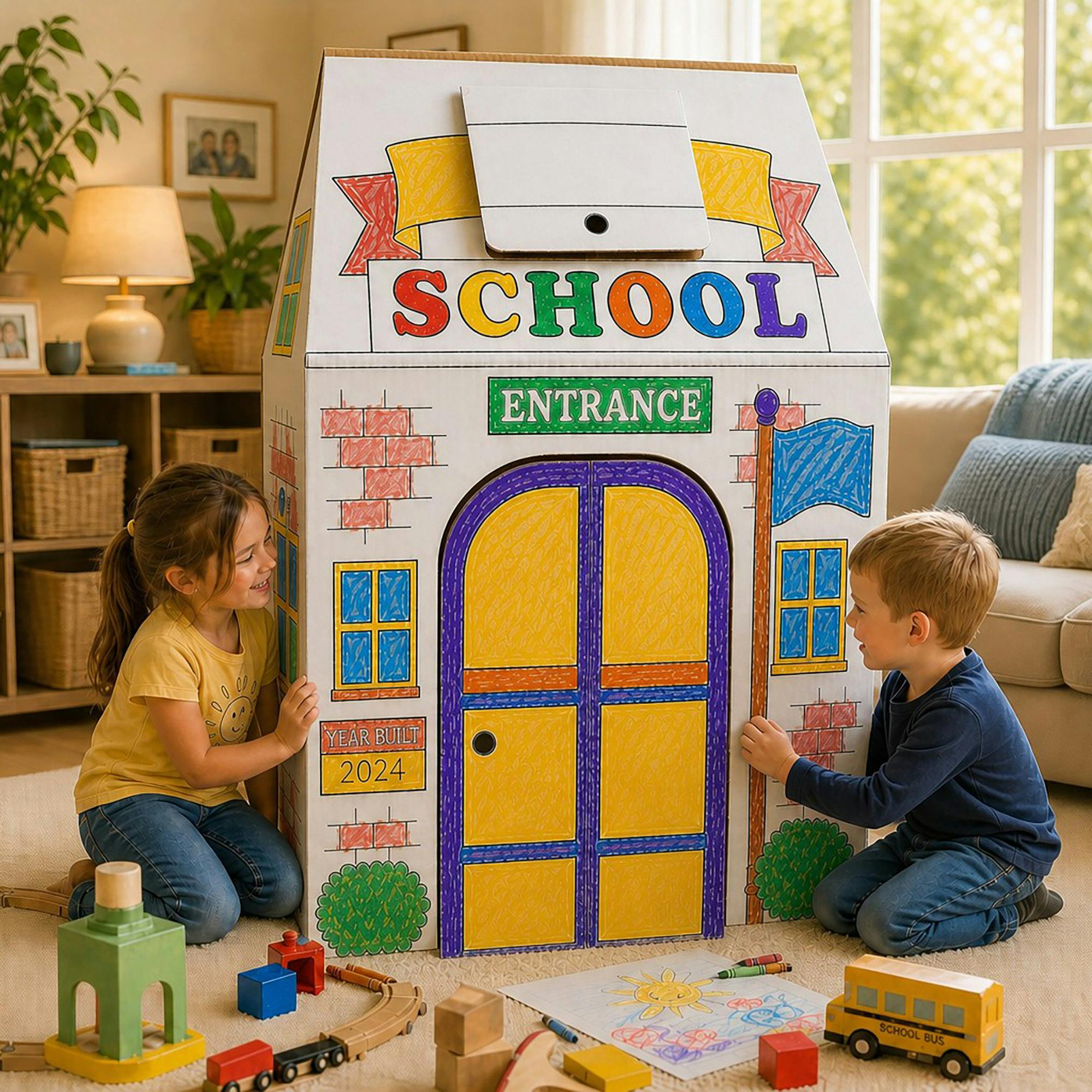 Easy Playhouse: School