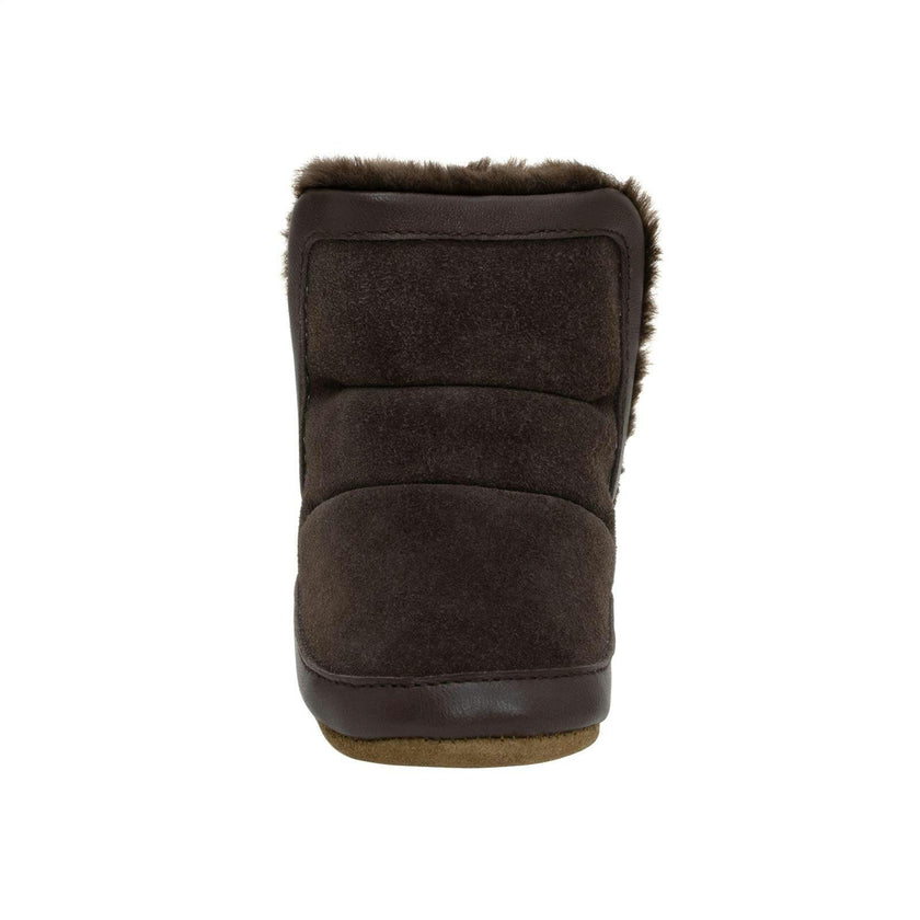 Cozy Cuff Brown Soft Sole Boot