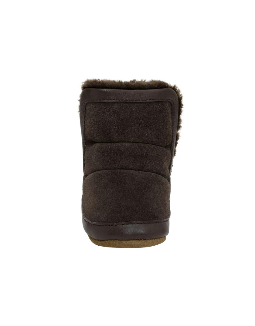 Cozy Cuff Brown Soft Sole Boot