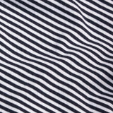 Long Sleeve Polo - Navy Stripe