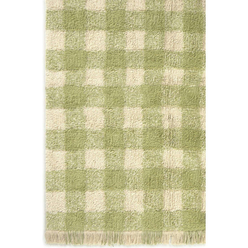 Washable Rug Vichy Matcha
