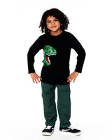 Twill Jogger Pants with Patch Pockets