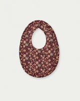 Bib - Garden Flowers Plum