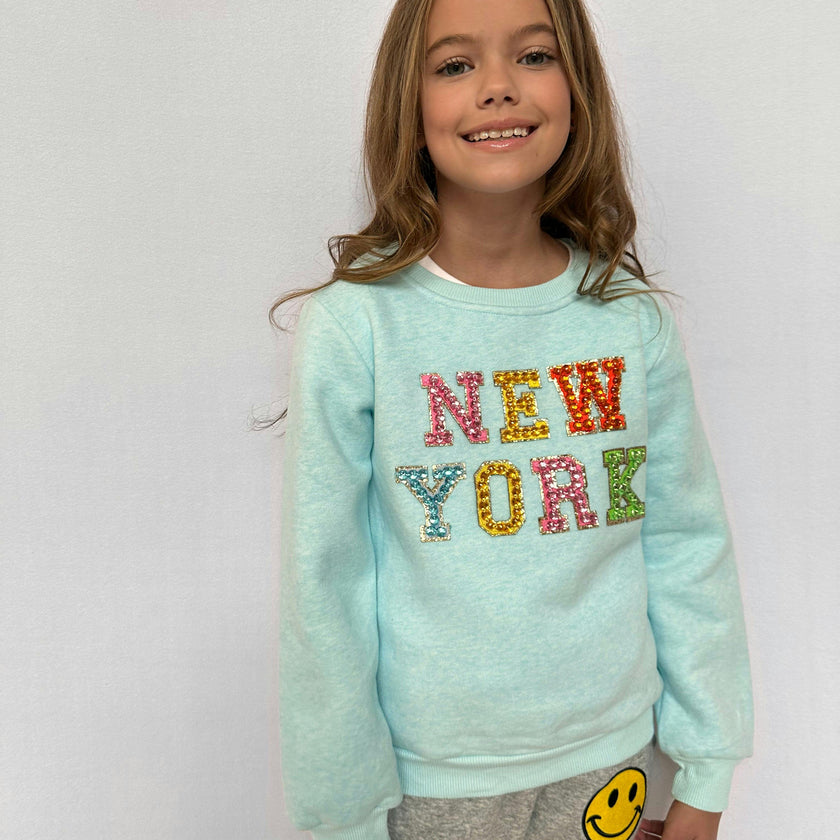 New York Rainbow Gem Sweatshirt