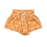 Girls Terry Sweat Shorts in Desert Mist Blooms