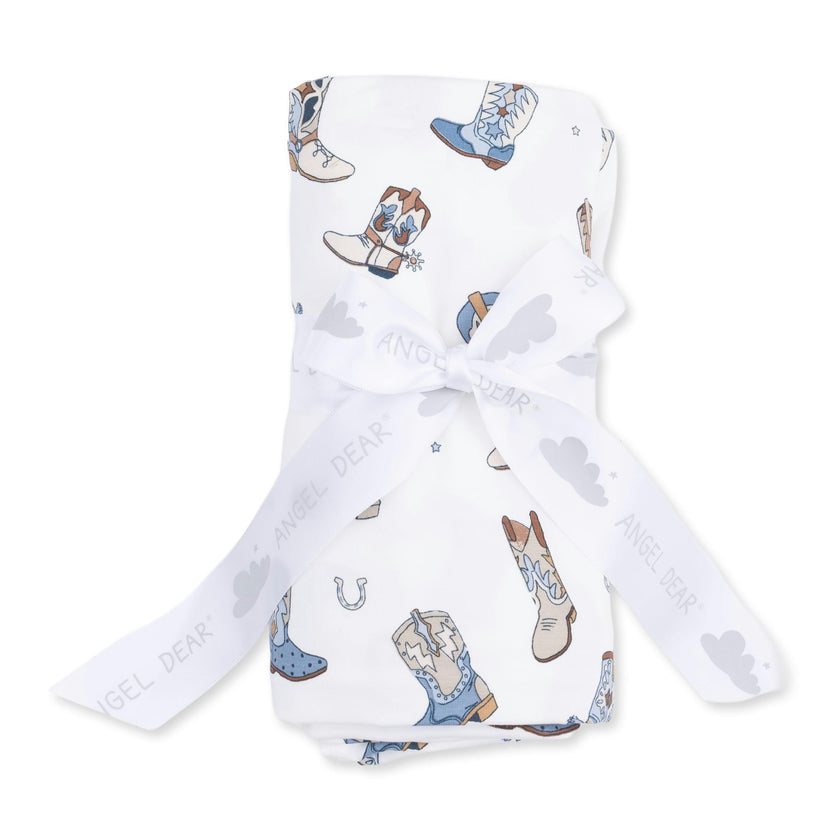 Buckaroo Boots - Swaddle Blanket