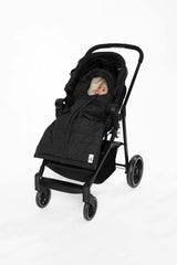 Evolutive Footmuff For Car Seats and Strollers Black