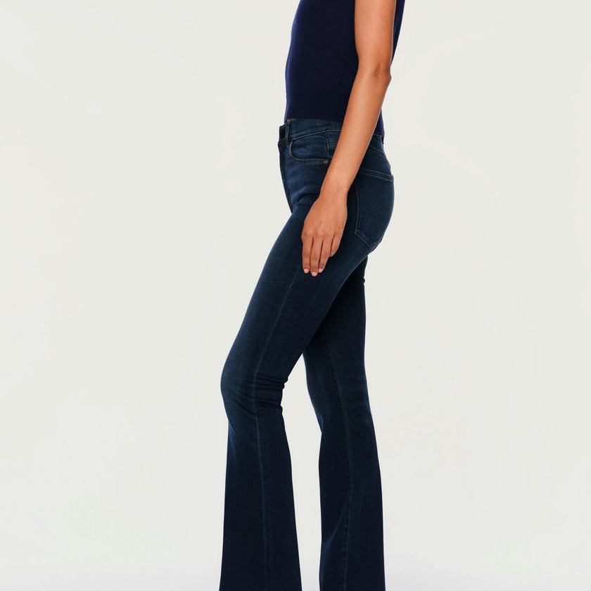 Bridget Boot High Rise Instasculpt™ 33" Dark Indigo